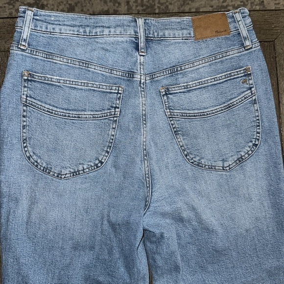 Madewell 11” High-Rise Flare Jeans Caine Wash - Picture 7 of 14
